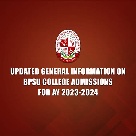 bpsu admission 2024|The BPSU College Admissions online .
